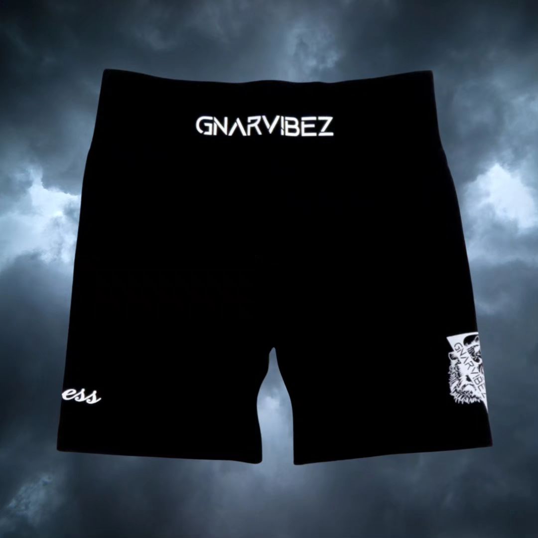 Tigress Energy Black Shorts