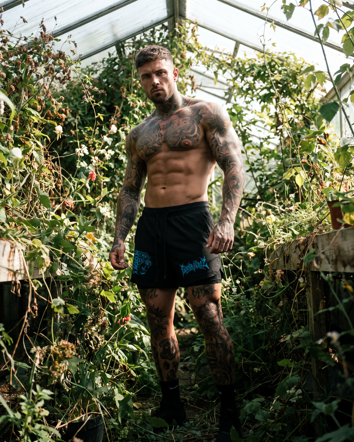 Blue Fury Shorts
