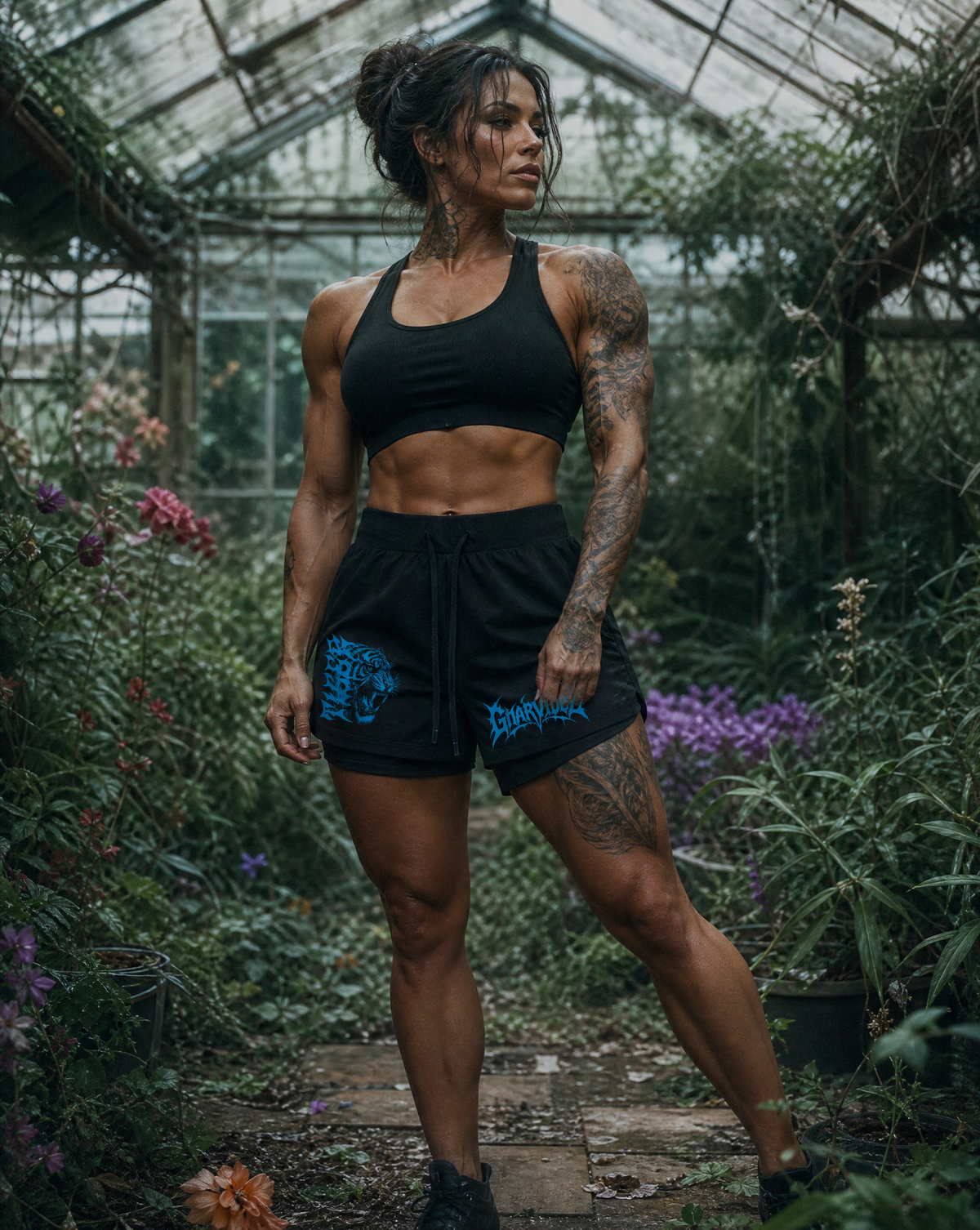Blue Fury Shorts