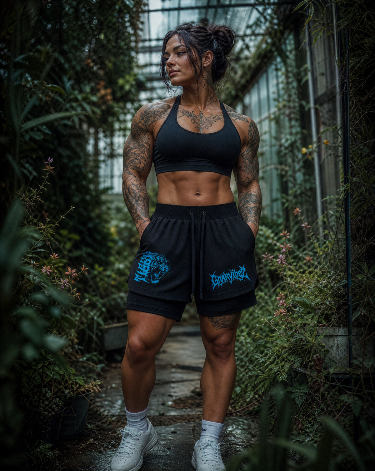 Blue Fury Shorts