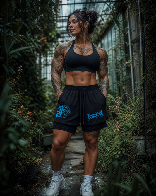 Blue Fury Shorts