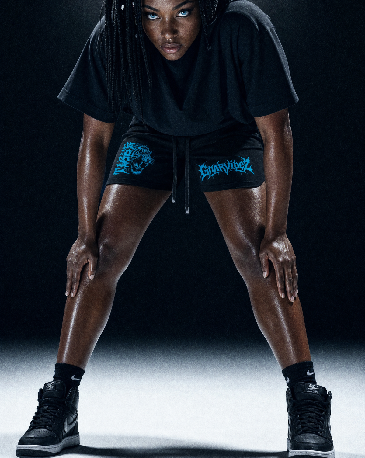 Blue Fury Shorts