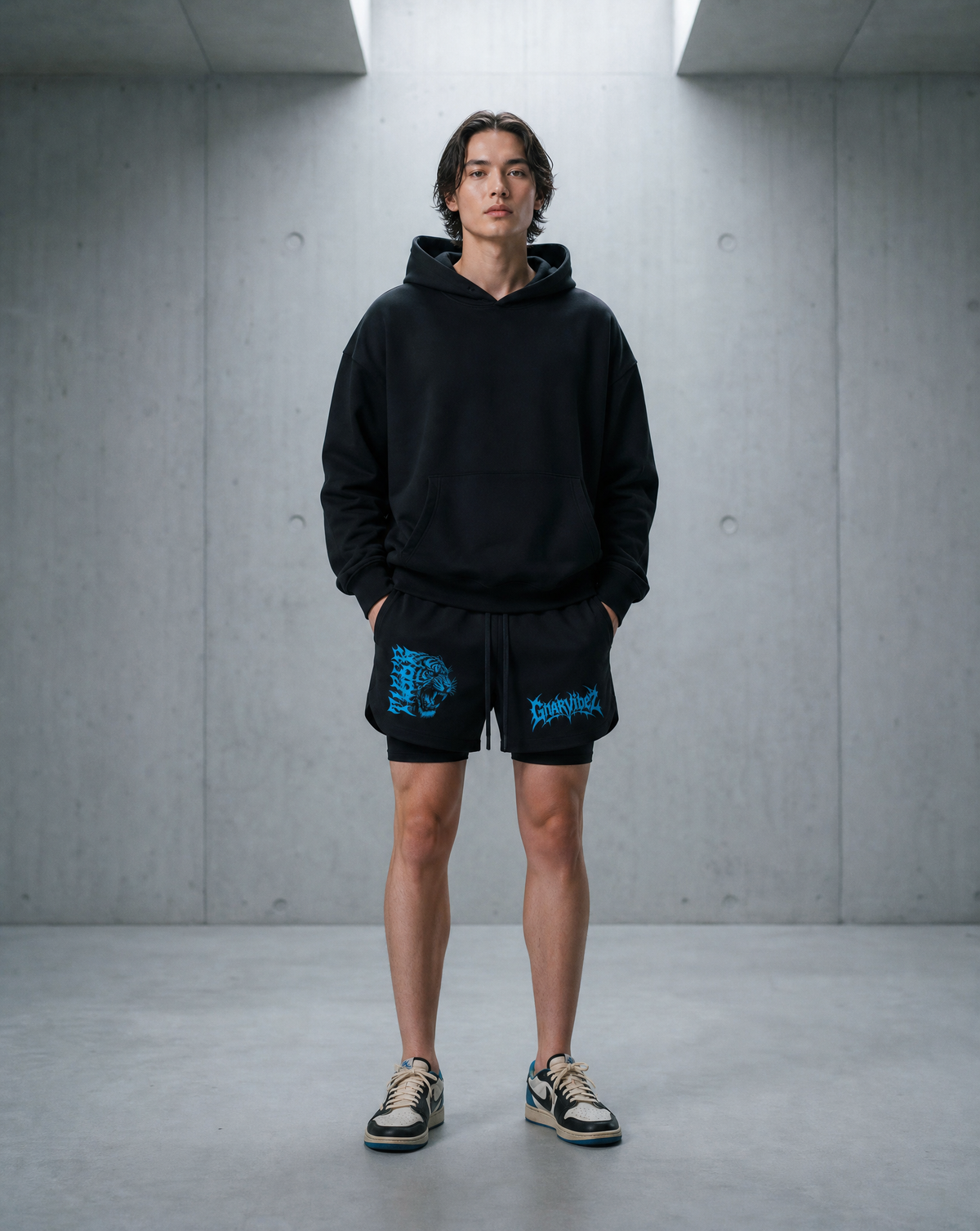 Blue Fury Shorts