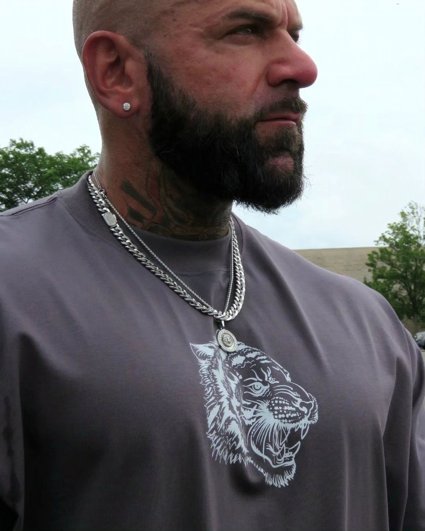 El Campeon League "Premium" Oversized Tee Blue Lavender