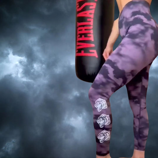 Purple Cloud Leggins