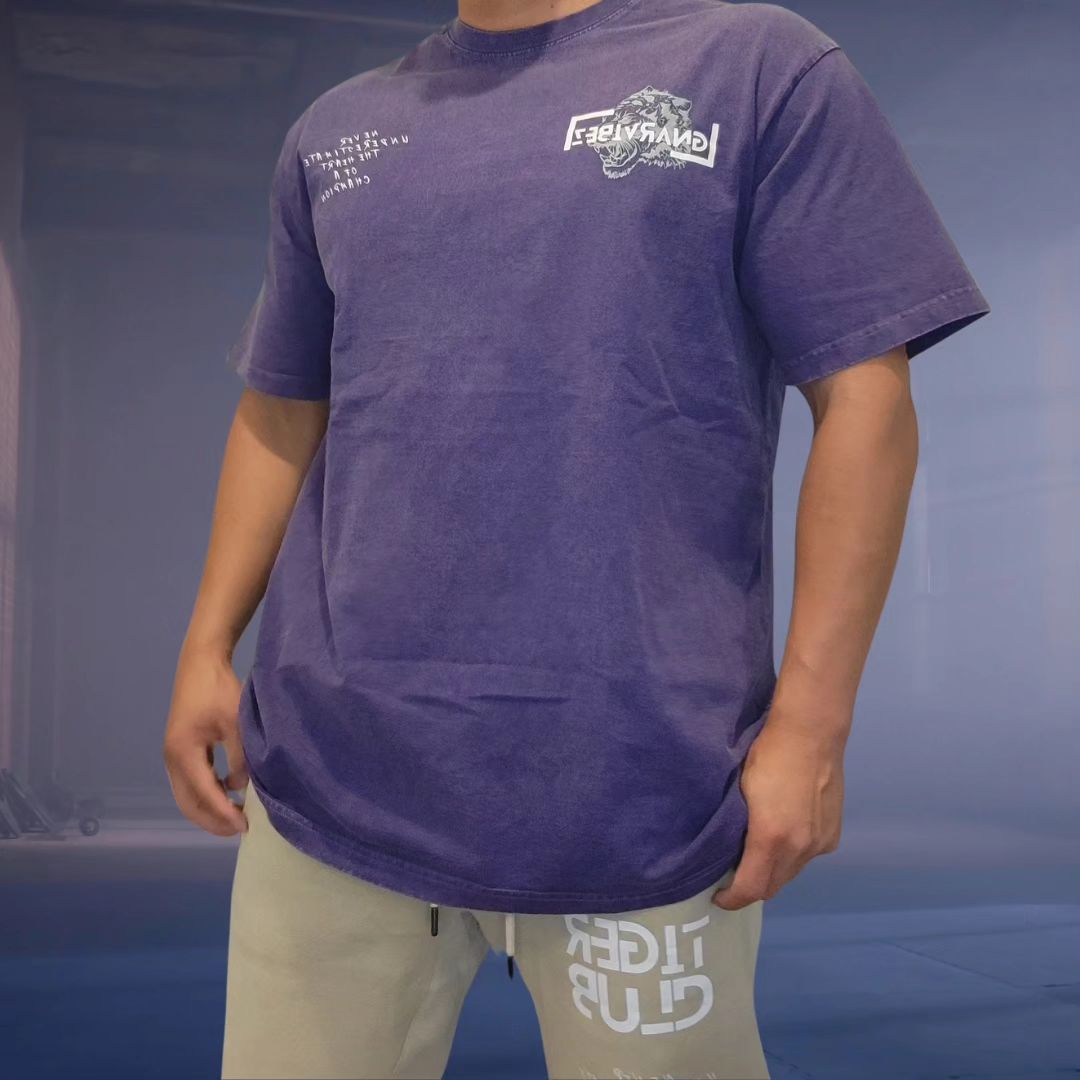 Earthy Washed Purple Tee