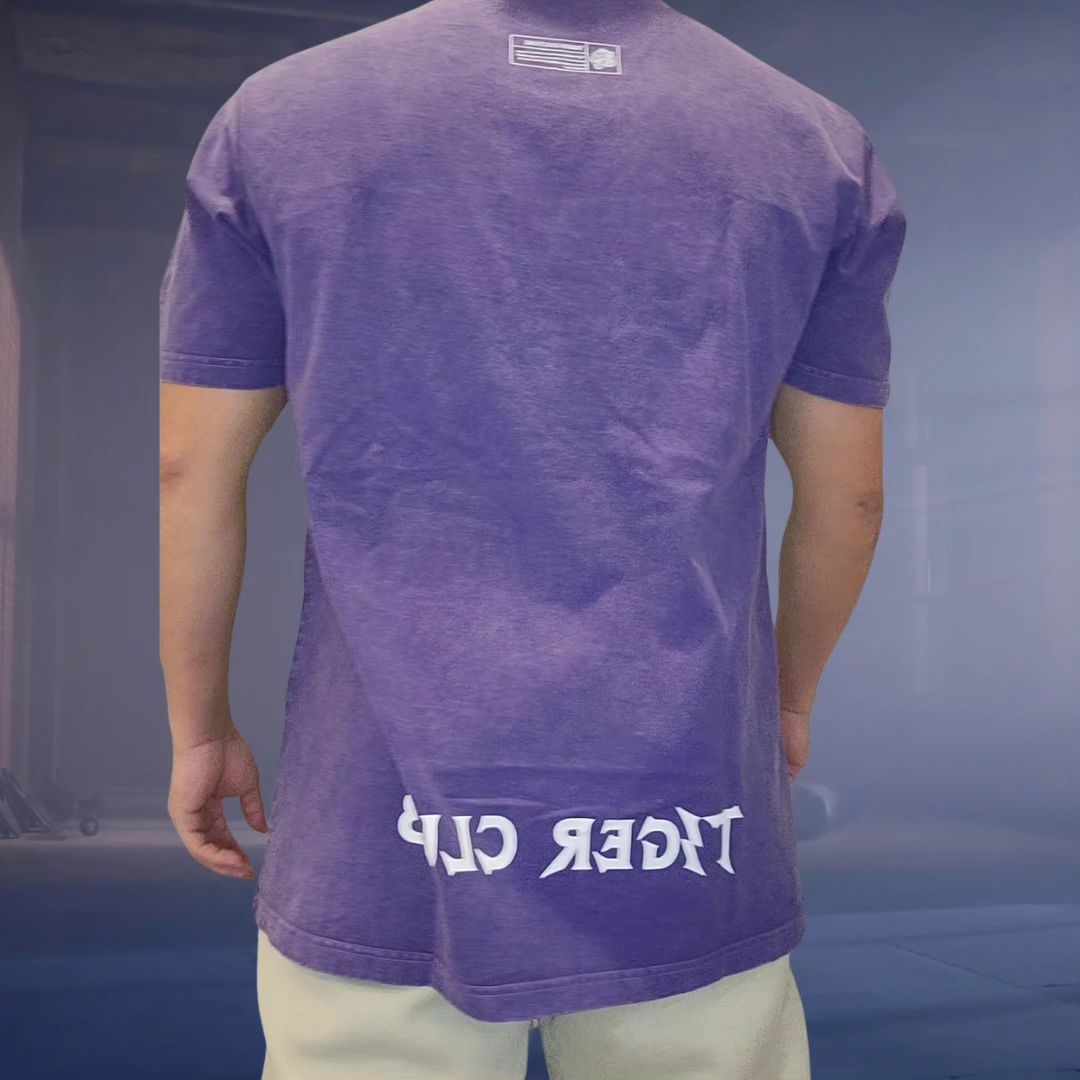Earthy Washed Purple Tee