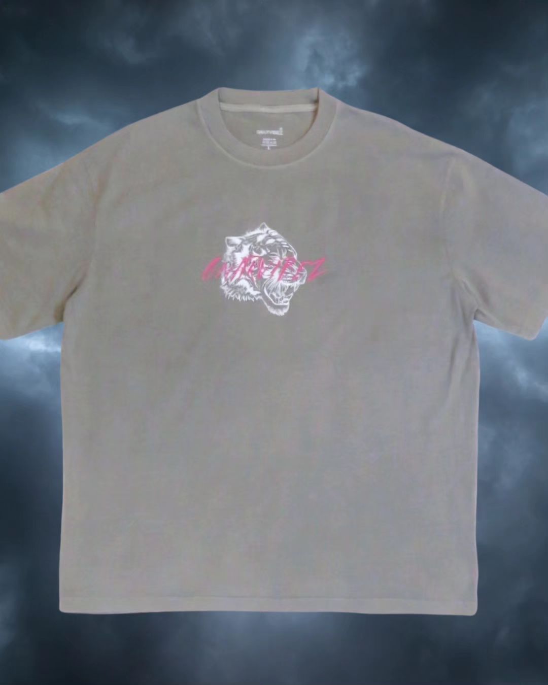 Fighters Only "New Generation" Oversized Tee Vintage Gray