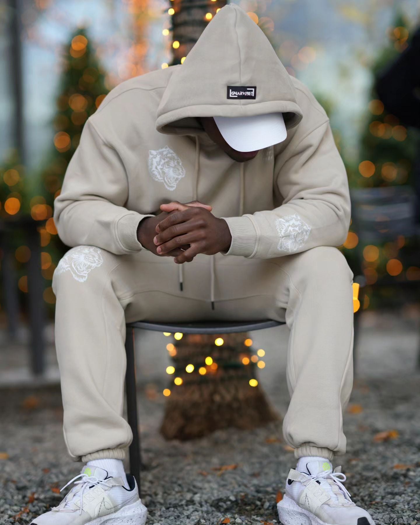 Untouchable Beige Sweat Pants