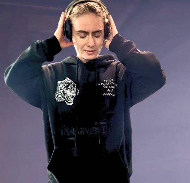 Untouchable Black Hoodie