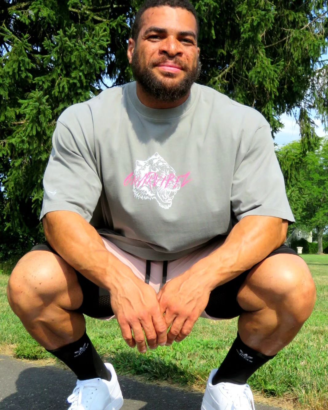 Fighters Only "New Generation" Oversized Tee Vintage Gray