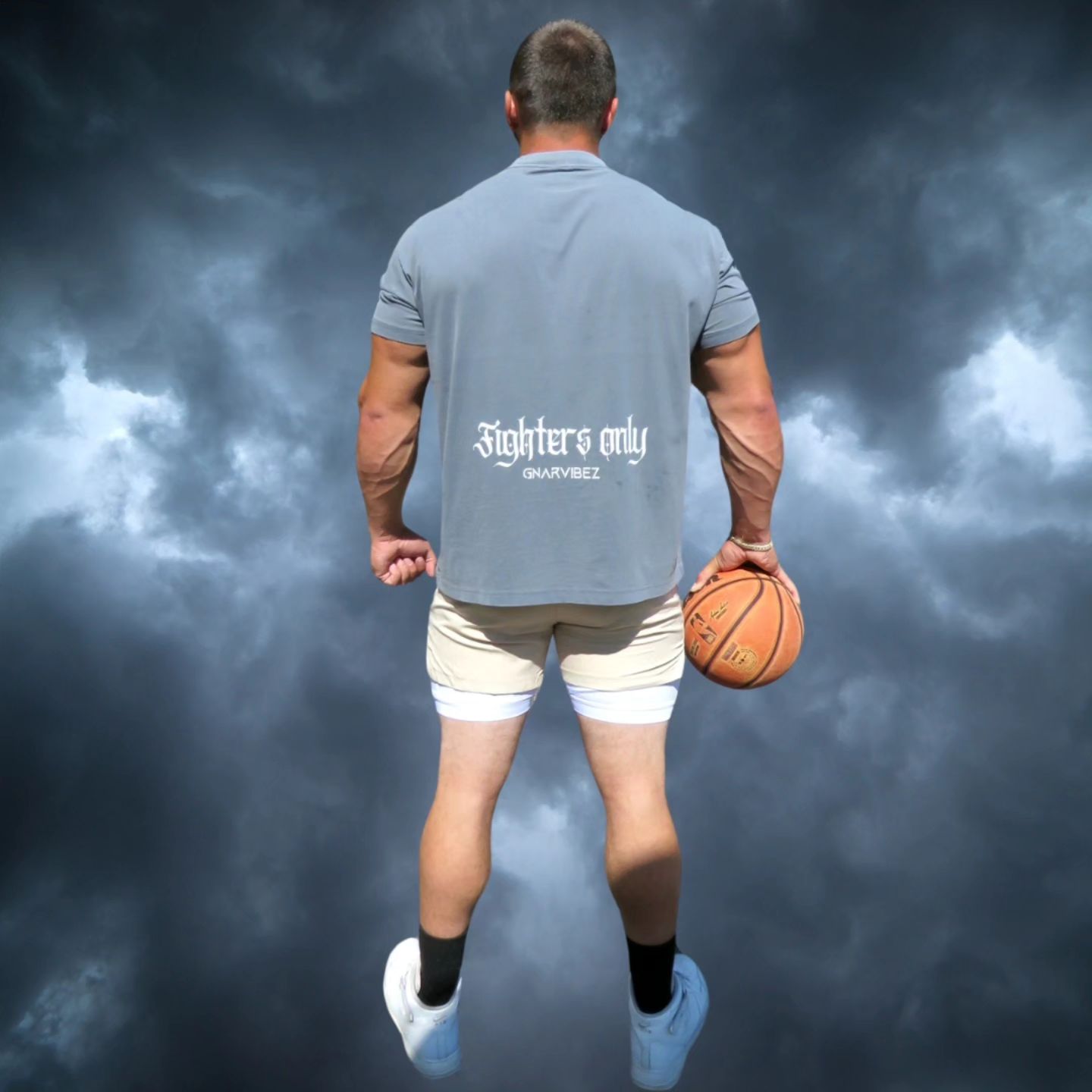 Strength Loyalty Tee Steel Blue