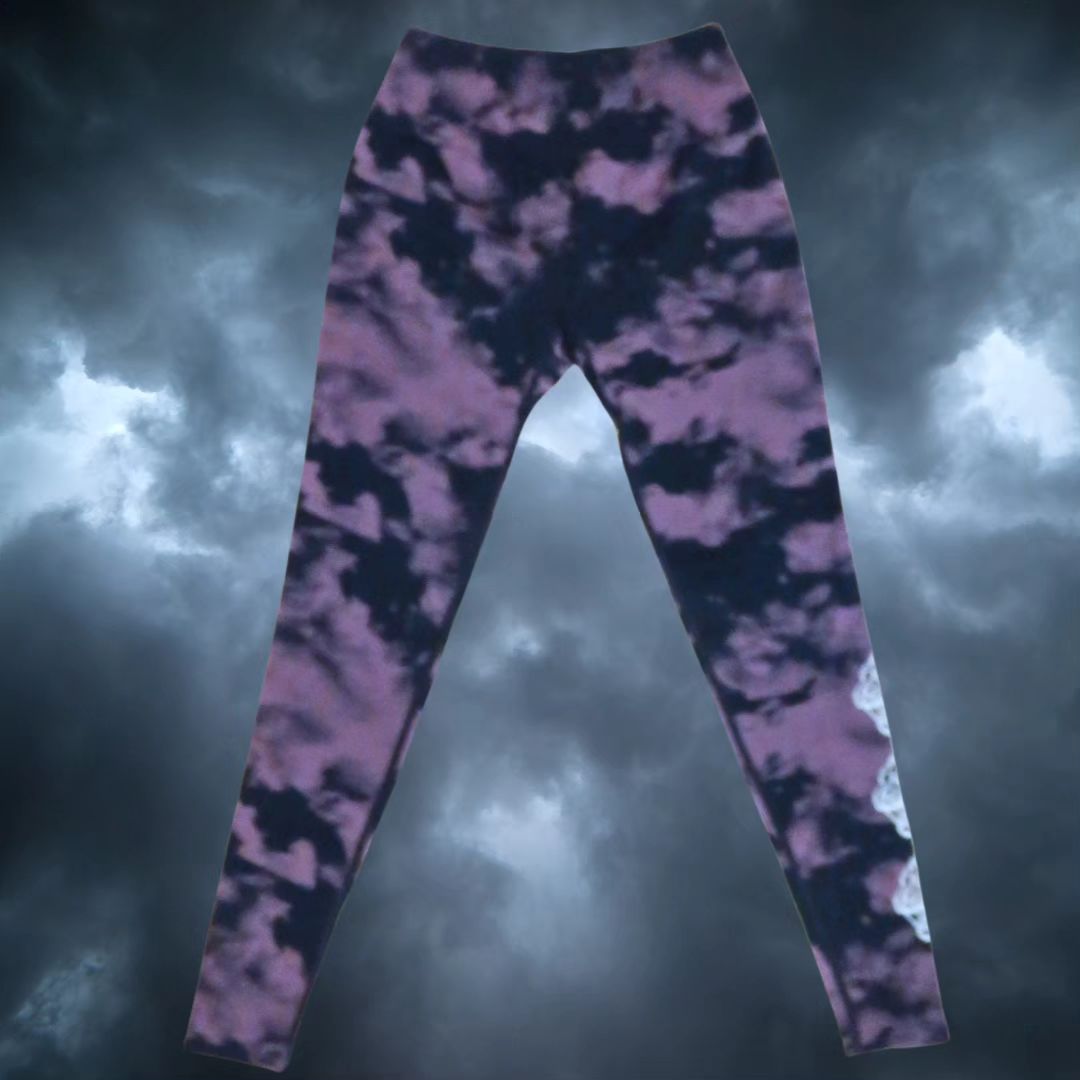 Purple Cloud Leggins
