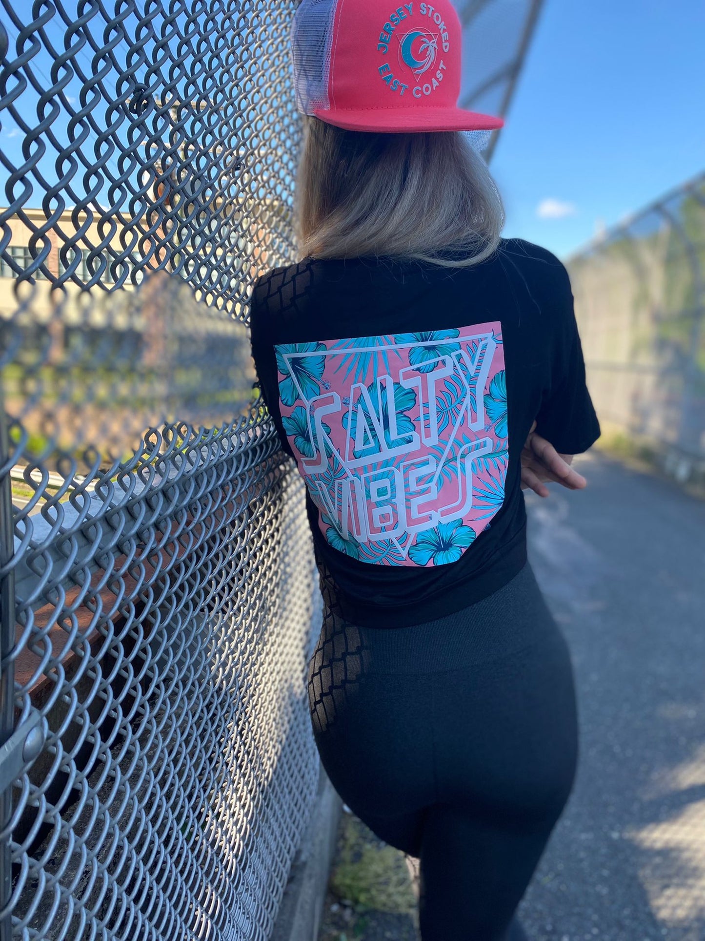 Salty Vibes Women's Crop Top