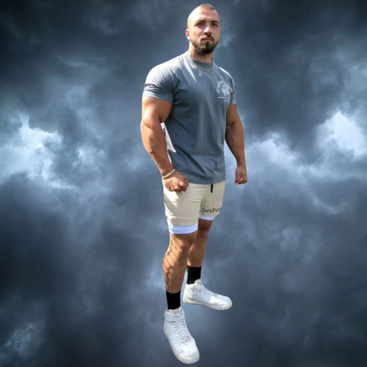 Strength Loyalty Tee Steel Blue