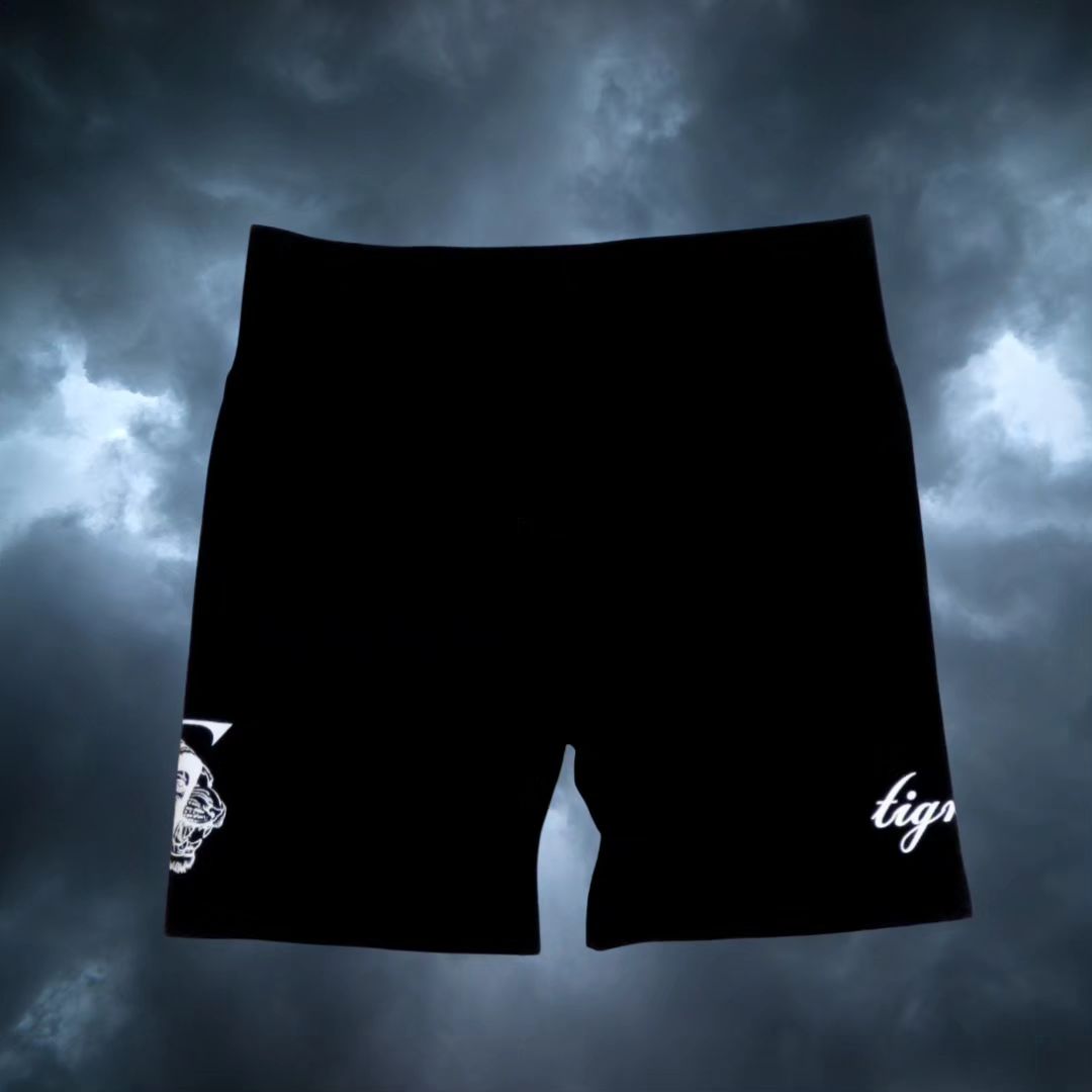 Tigress Energy Black Shorts