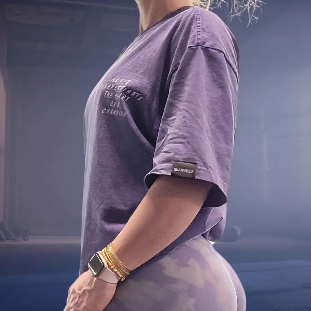 Earthy Washed Purple Tee