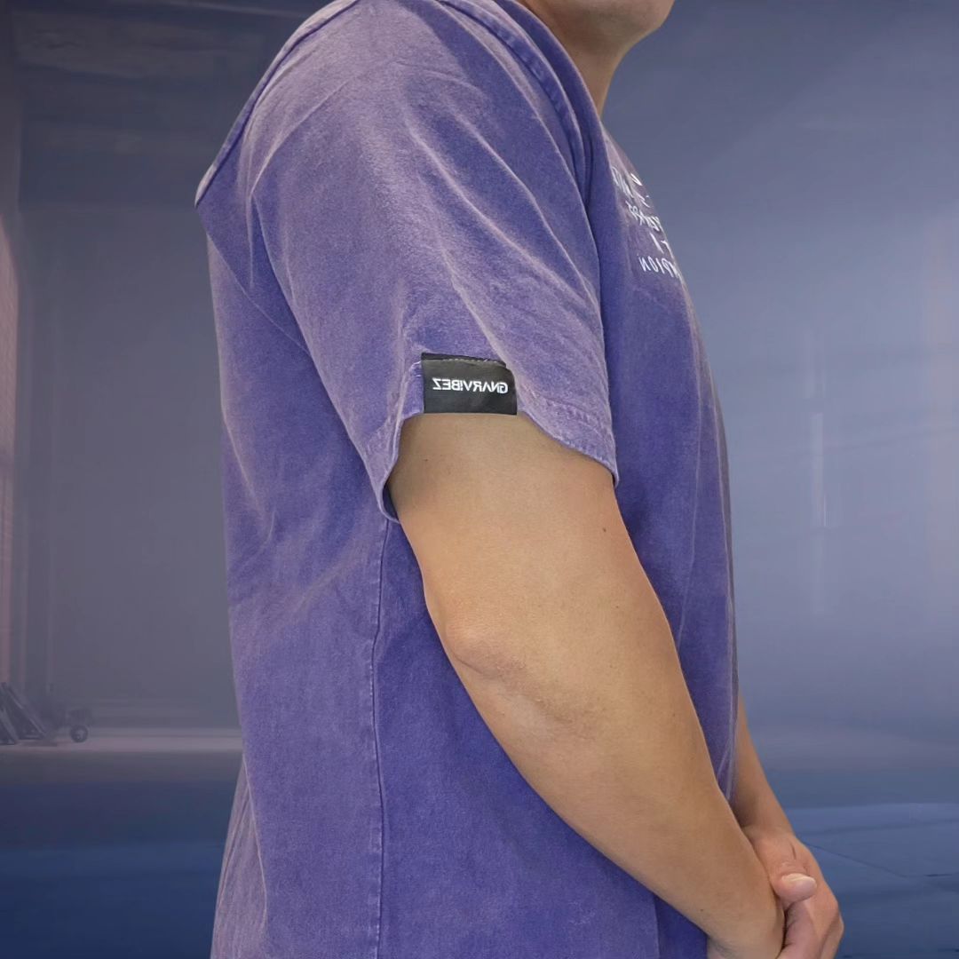 Earthy Washed Purple Tee