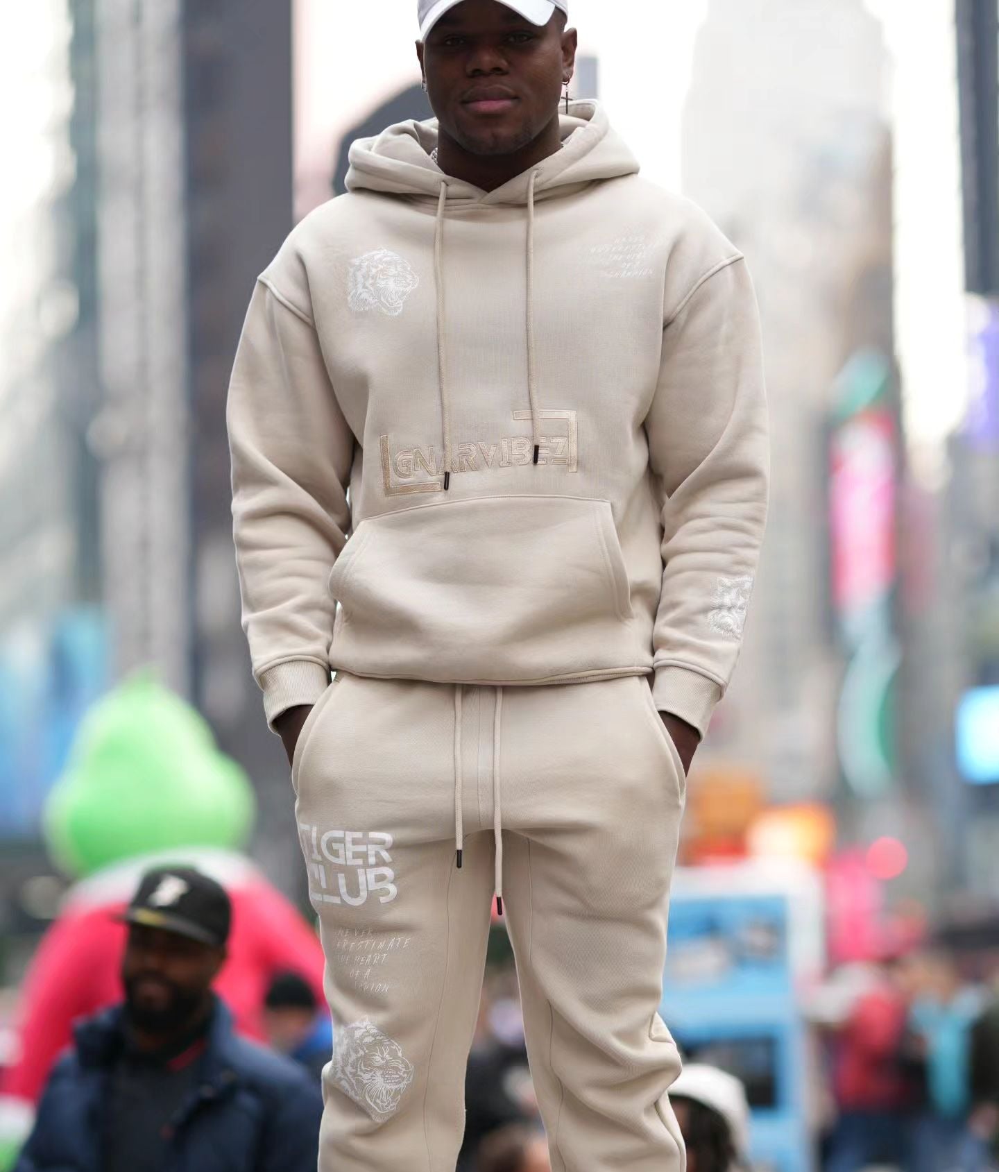 Untouchable Beige Hoodie