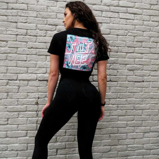 Salty Vibes Women's Crop Top