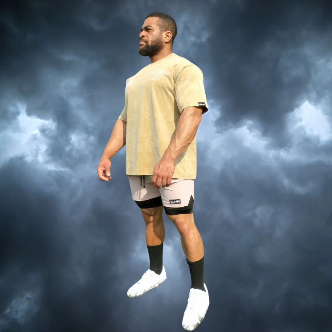 Earthy Washed Beige Tee